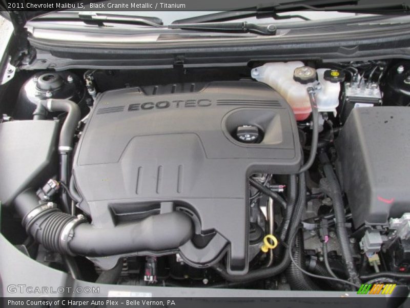 Black Granite Metallic / Titanium 2011 Chevrolet Malibu LS