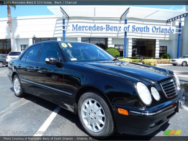 Black / Charcoal 2001 Mercedes-Benz E 320 Sedan
