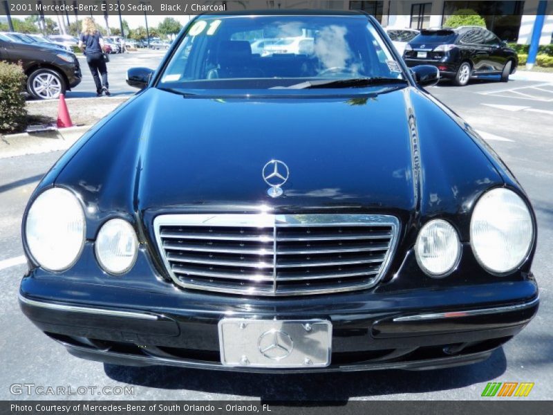 Black / Charcoal 2001 Mercedes-Benz E 320 Sedan