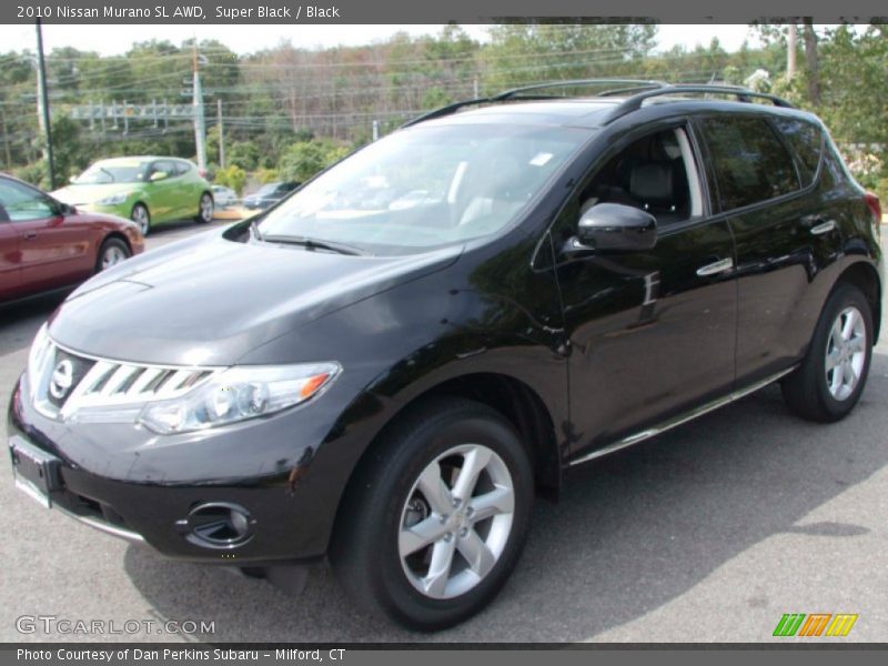 Super Black / Black 2010 Nissan Murano SL AWD