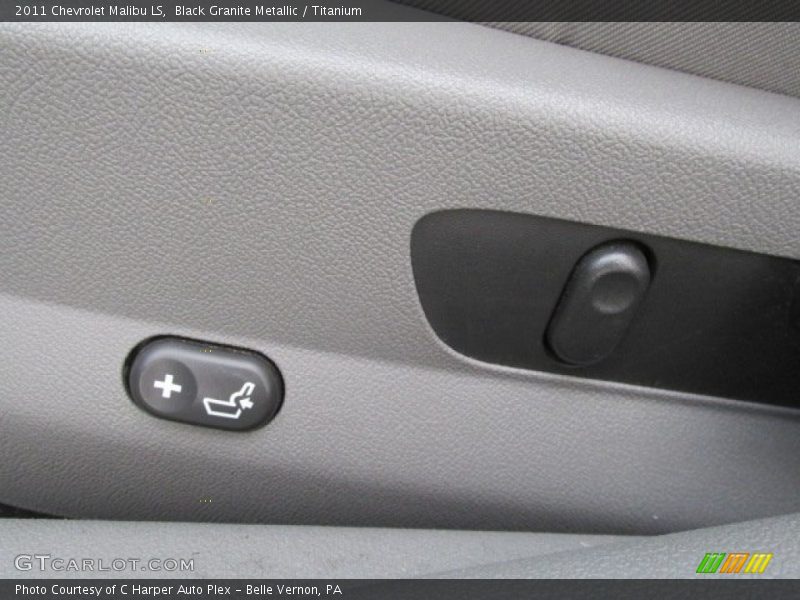 Black Granite Metallic / Titanium 2011 Chevrolet Malibu LS