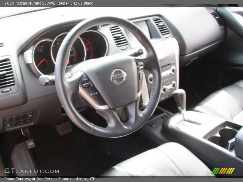 Super Black / Black 2010 Nissan Murano SL AWD