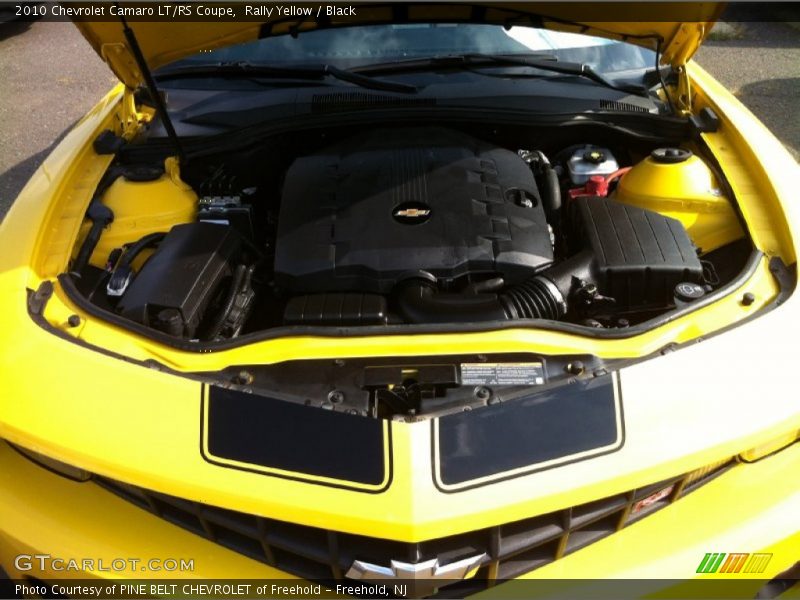 Rally Yellow / Black 2010 Chevrolet Camaro LT/RS Coupe