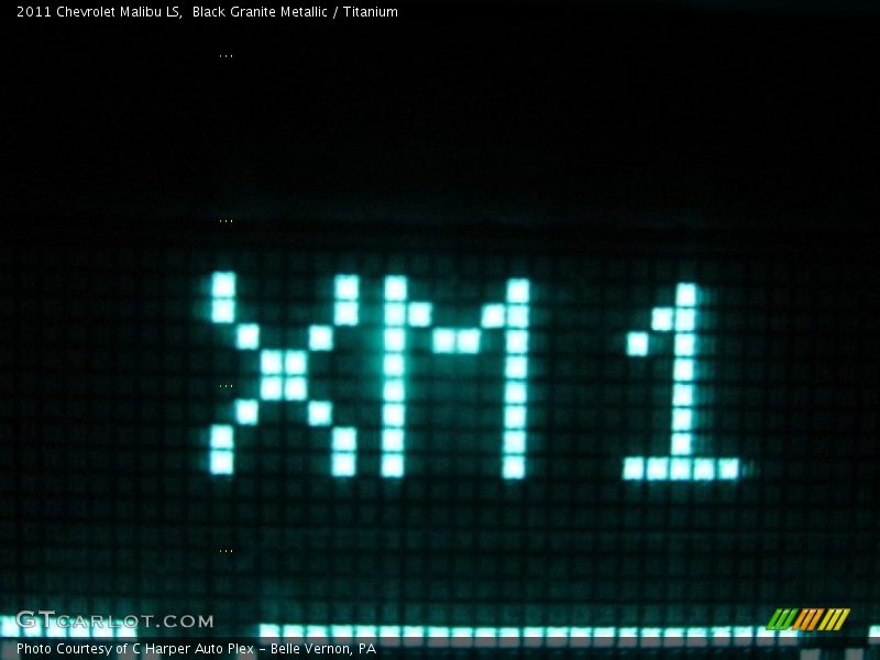 Black Granite Metallic / Titanium 2011 Chevrolet Malibu LS