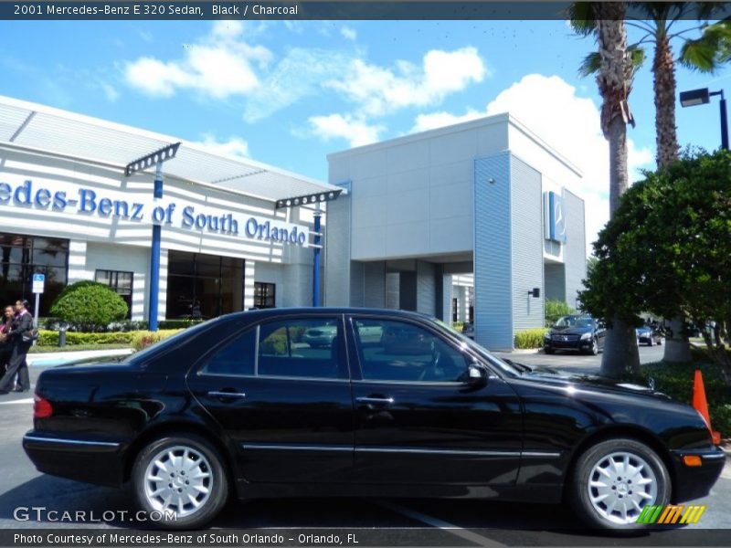 Black / Charcoal 2001 Mercedes-Benz E 320 Sedan