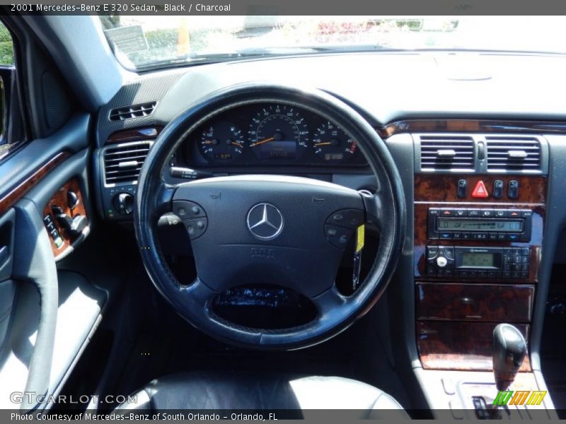 Black / Charcoal 2001 Mercedes-Benz E 320 Sedan