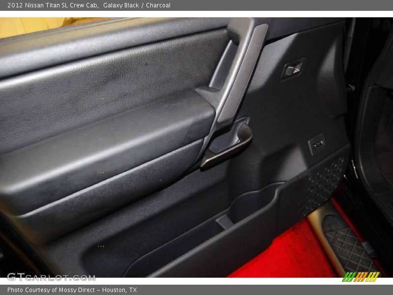 Galaxy Black / Charcoal 2012 Nissan Titan SL Crew Cab