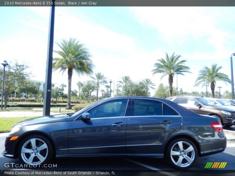 Black / Ash Gray 2010 Mercedes-Benz E 350 Sedan