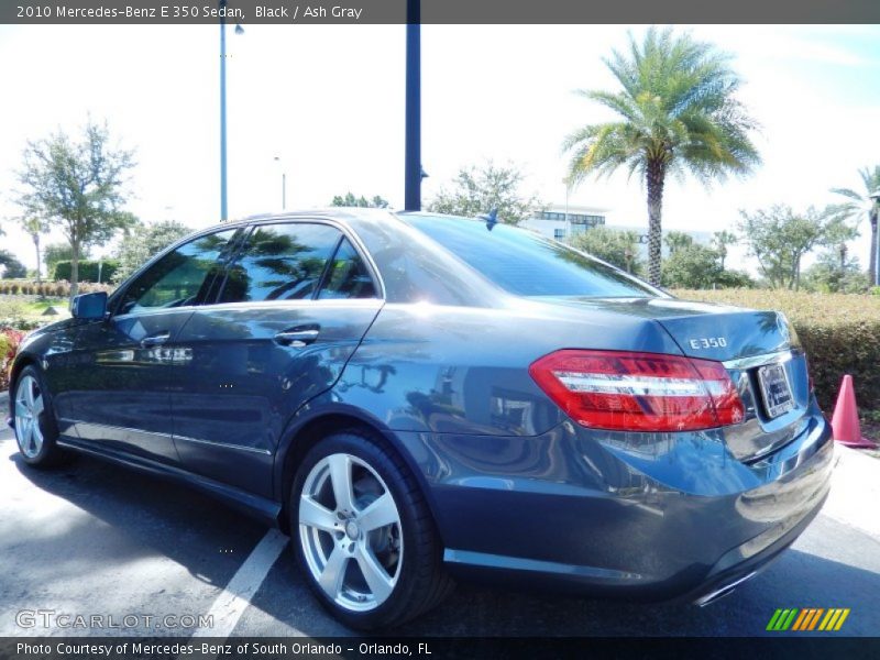 Black / Ash Gray 2010 Mercedes-Benz E 350 Sedan