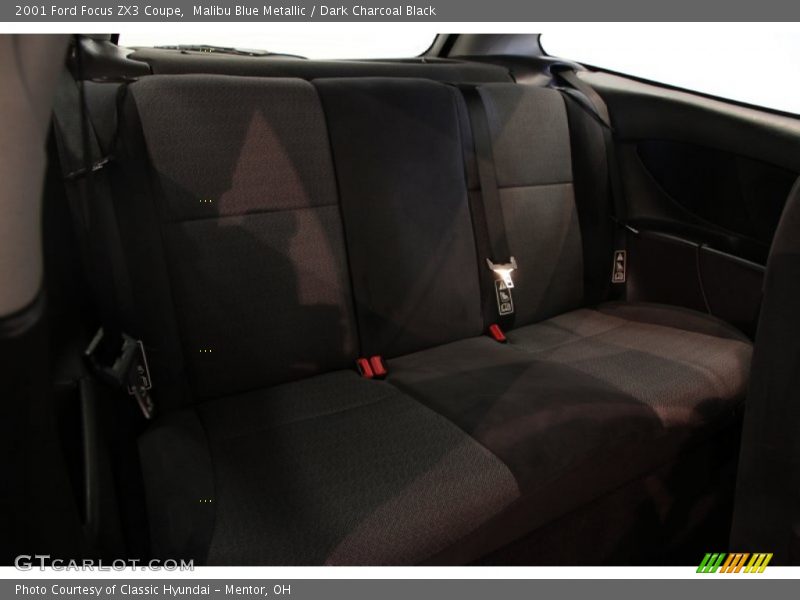 Malibu Blue Metallic / Dark Charcoal Black 2001 Ford Focus ZX3 Coupe