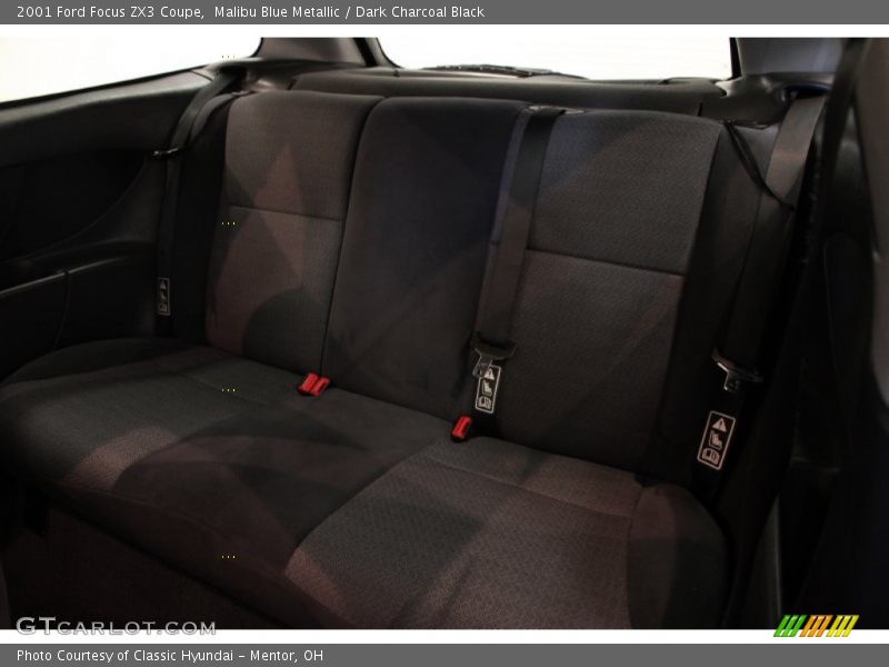 Malibu Blue Metallic / Dark Charcoal Black 2001 Ford Focus ZX3 Coupe