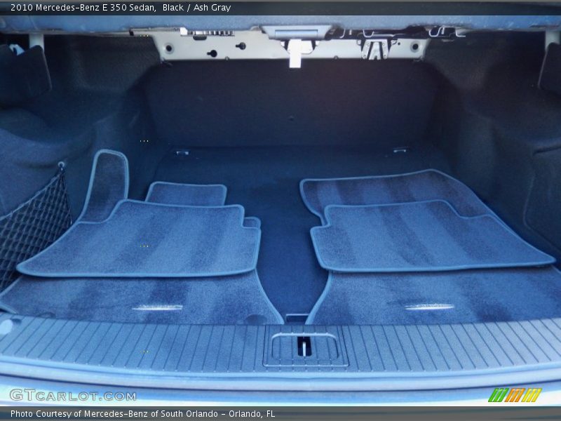 Black / Ash Gray 2010 Mercedes-Benz E 350 Sedan