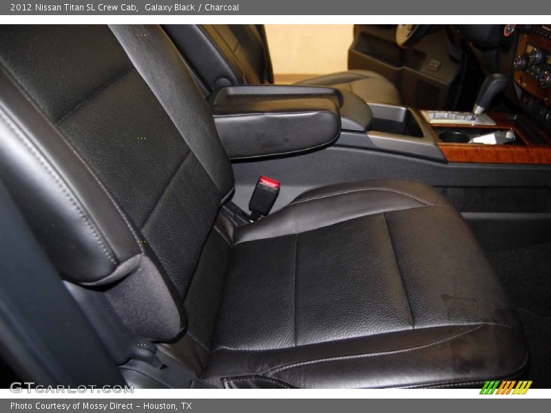 Galaxy Black / Charcoal 2012 Nissan Titan SL Crew Cab