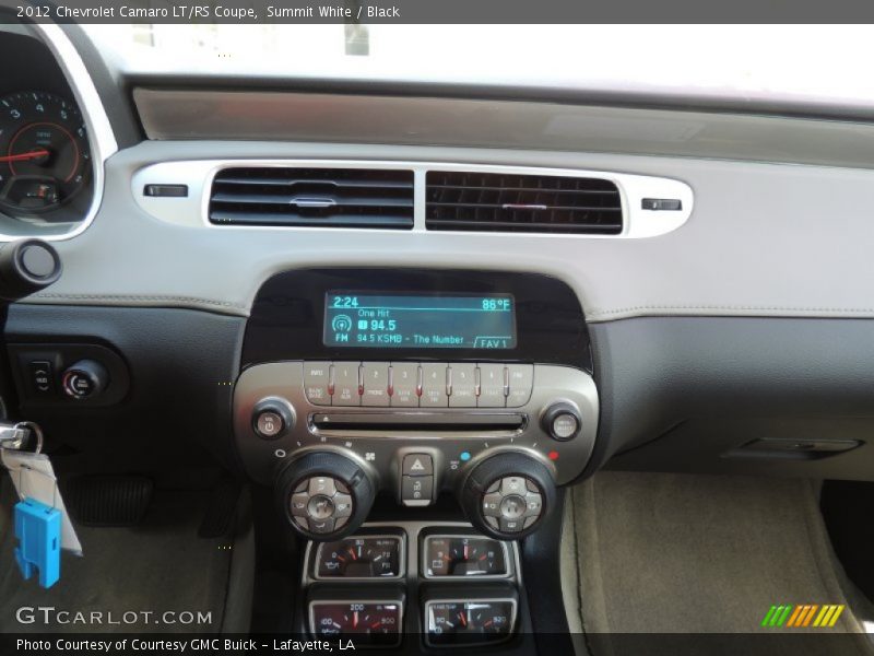Summit White / Black 2012 Chevrolet Camaro LT/RS Coupe