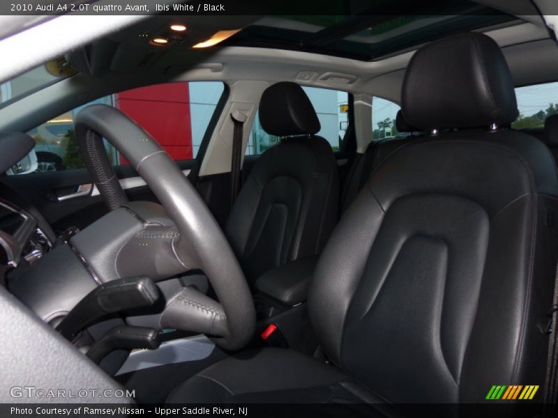 Ibis White / Black 2010 Audi A4 2.0T quattro Avant