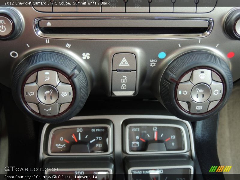 Summit White / Black 2012 Chevrolet Camaro LT/RS Coupe