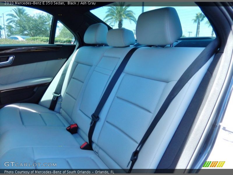 Black / Ash Gray 2010 Mercedes-Benz E 350 Sedan