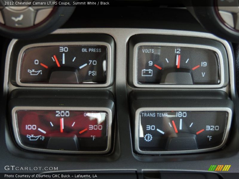Summit White / Black 2012 Chevrolet Camaro LT/RS Coupe