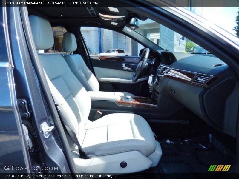 Black / Ash Gray 2010 Mercedes-Benz E 350 Sedan
