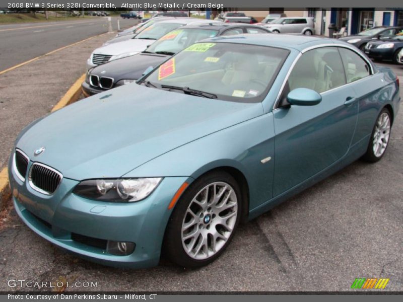 Front 3/4 View of 2008 3 Series 328i Convertible