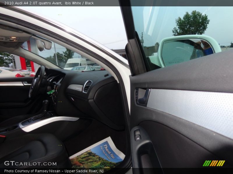 Ibis White / Black 2010 Audi A4 2.0T quattro Avant