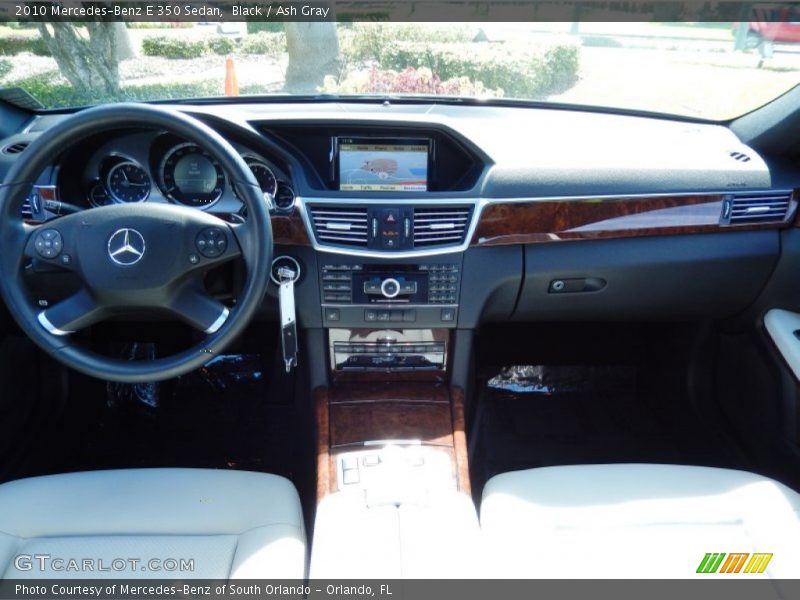 Black / Ash Gray 2010 Mercedes-Benz E 350 Sedan