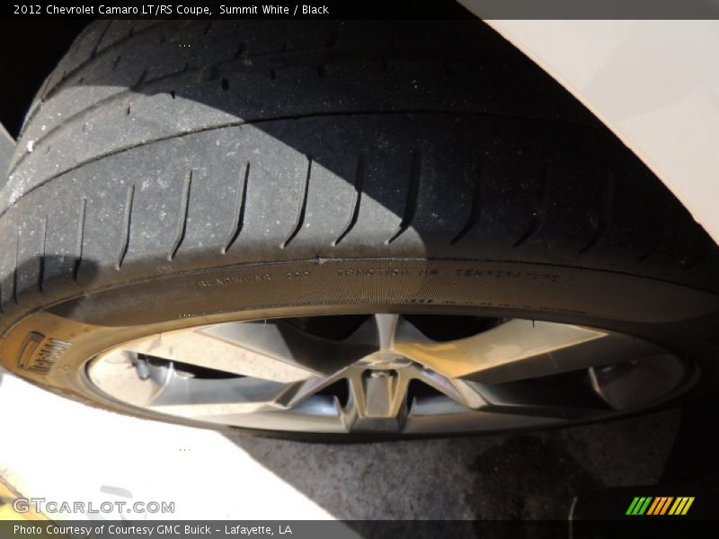 Summit White / Black 2012 Chevrolet Camaro LT/RS Coupe