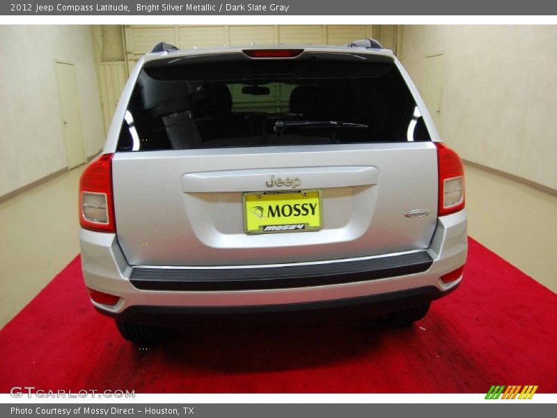 Bright Silver Metallic / Dark Slate Gray 2012 Jeep Compass Latitude