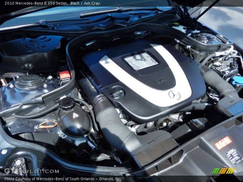 Black / Ash Gray 2010 Mercedes-Benz E 350 Sedan