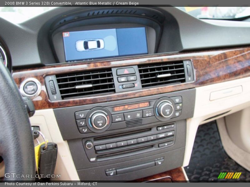 Atlantic Blue Metallic / Cream Beige 2008 BMW 3 Series 328i Convertible