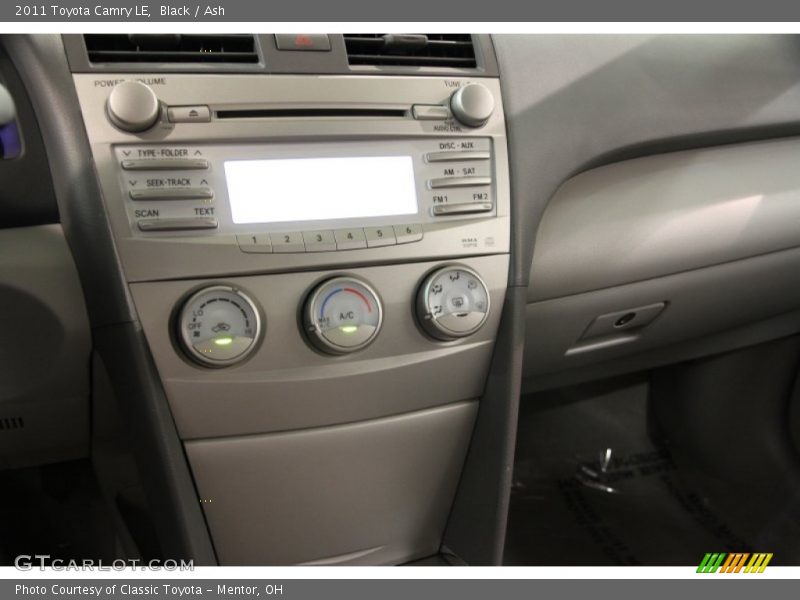 Black / Ash 2011 Toyota Camry LE