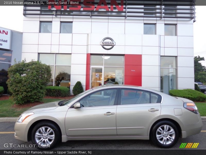 Sonoran Sand / Blond 2010 Nissan Altima 2.5 SL