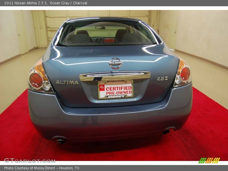 Ocean Gray / Charcoal 2011 Nissan Altima 2.5 S