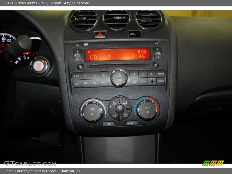 Ocean Gray / Charcoal 2011 Nissan Altima 2.5 S