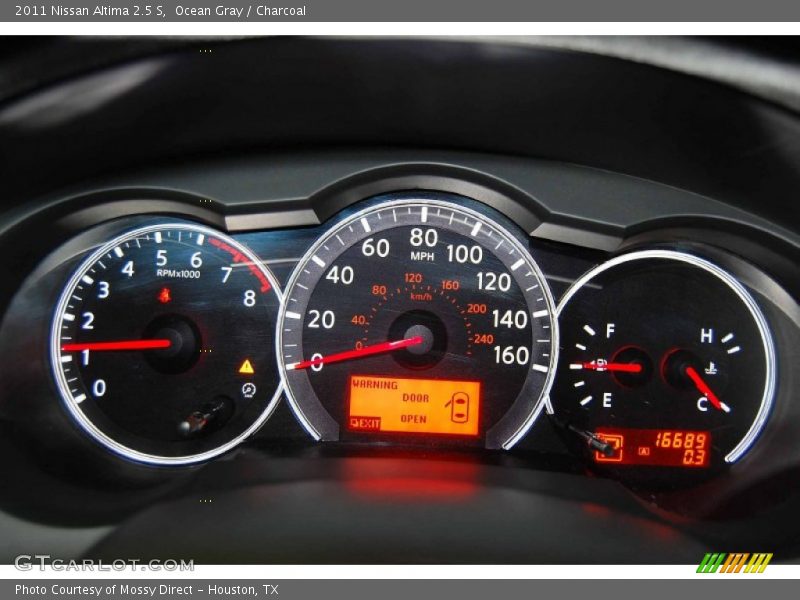Ocean Gray / Charcoal 2011 Nissan Altima 2.5 S