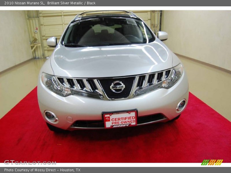 Brilliant Silver Metallic / Black 2010 Nissan Murano SL