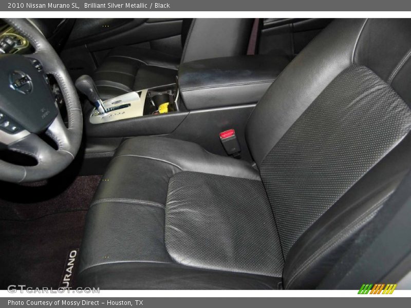 Brilliant Silver Metallic / Black 2010 Nissan Murano SL