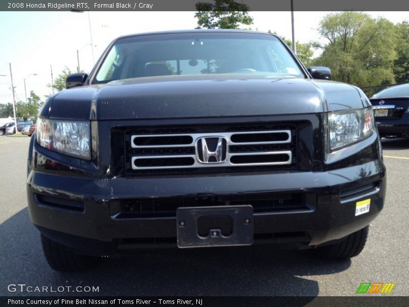 Formal Black / Gray 2008 Honda Ridgeline RTS