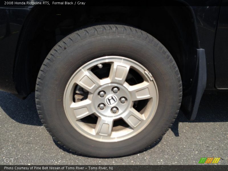 Formal Black / Gray 2008 Honda Ridgeline RTS