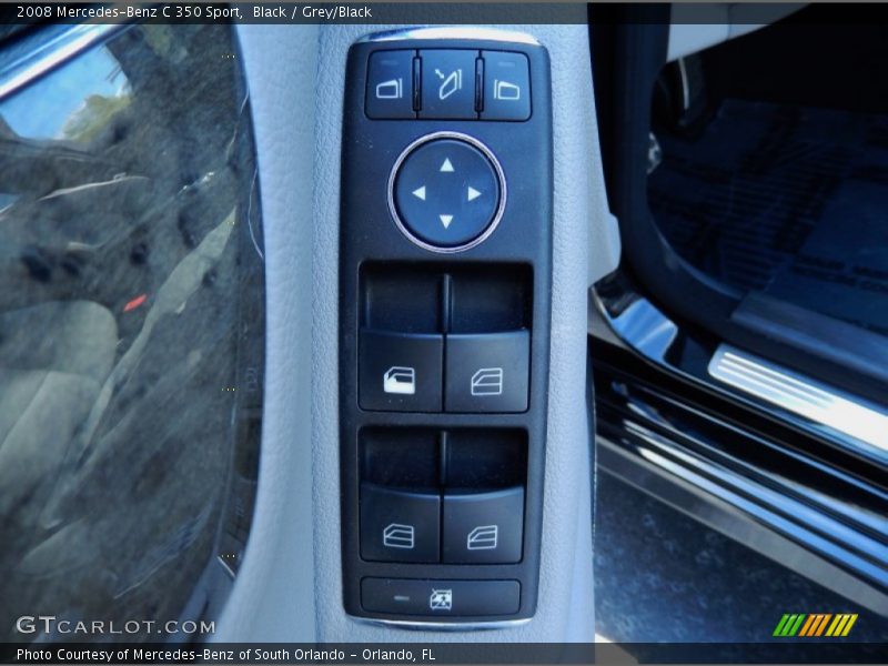 Black / Grey/Black 2008 Mercedes-Benz C 350 Sport