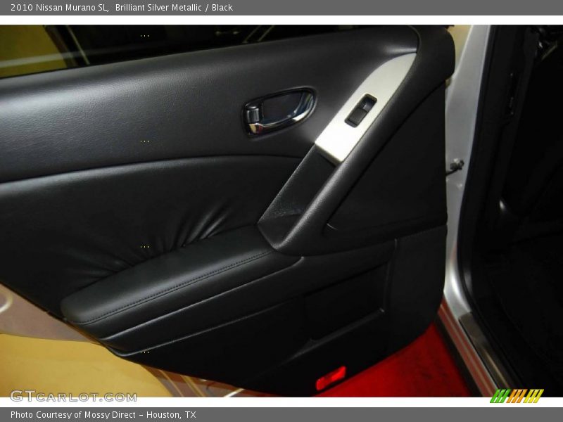 Brilliant Silver Metallic / Black 2010 Nissan Murano SL