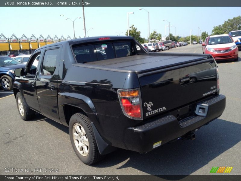 Formal Black / Gray 2008 Honda Ridgeline RTS