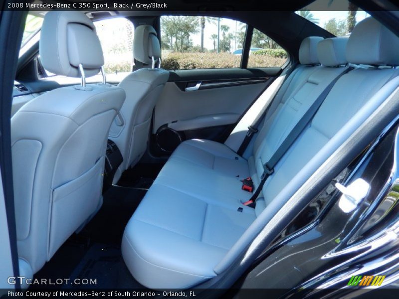 Black / Grey/Black 2008 Mercedes-Benz C 350 Sport