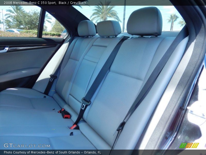 Black / Grey/Black 2008 Mercedes-Benz C 350 Sport