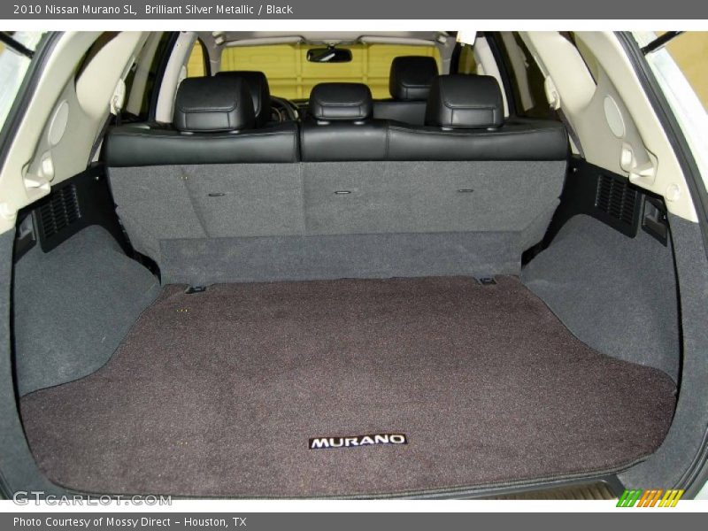 Brilliant Silver Metallic / Black 2010 Nissan Murano SL