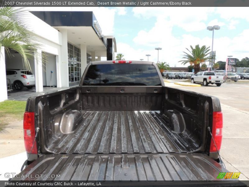 Desert Brown Metallic / Light Cashmere/Ebony Black 2007 Chevrolet Silverado 1500 LT Extended Cab
