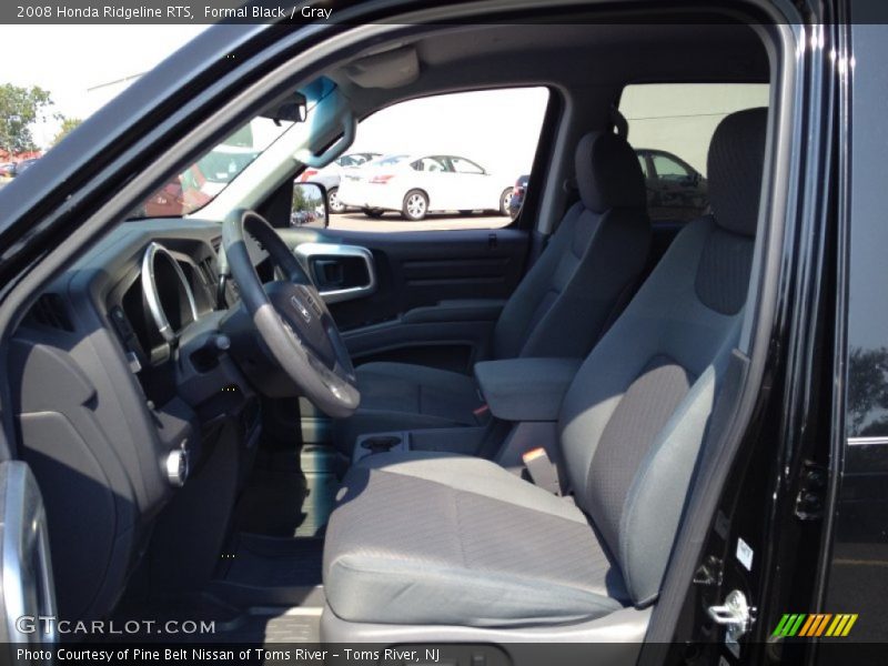 Formal Black / Gray 2008 Honda Ridgeline RTS