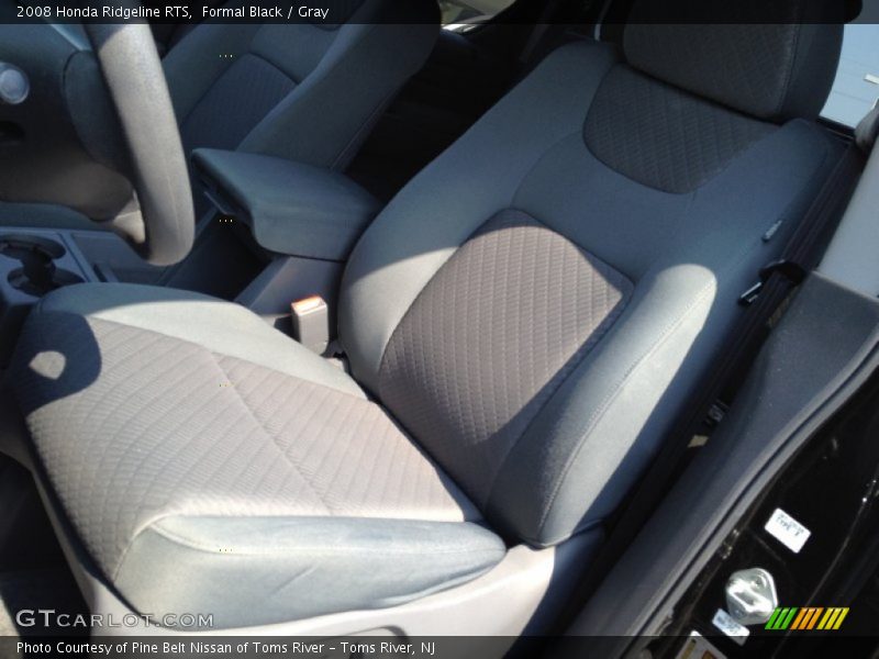 Formal Black / Gray 2008 Honda Ridgeline RTS