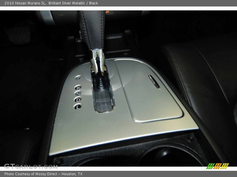 Brilliant Silver Metallic / Black 2010 Nissan Murano SL