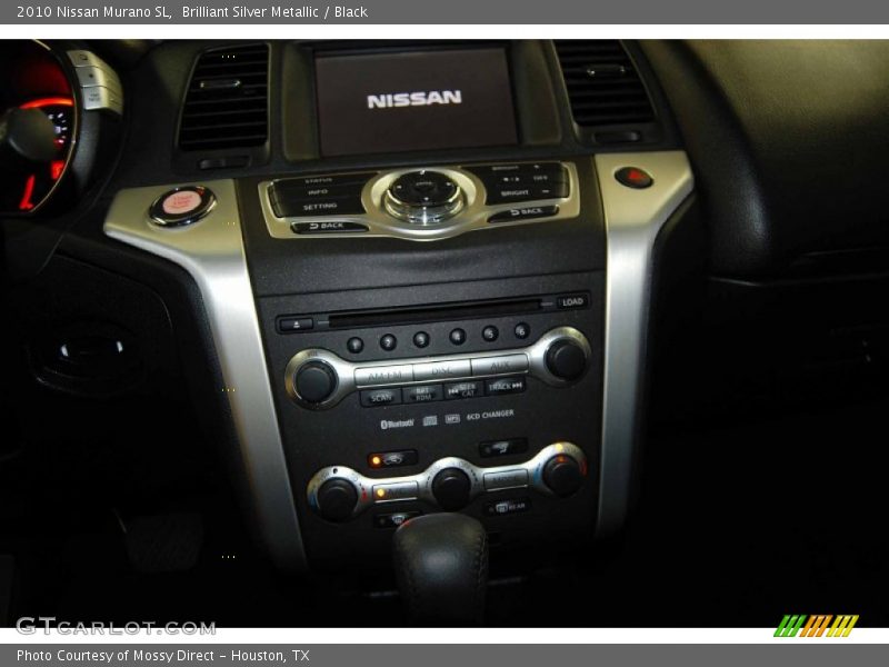 Brilliant Silver Metallic / Black 2010 Nissan Murano SL